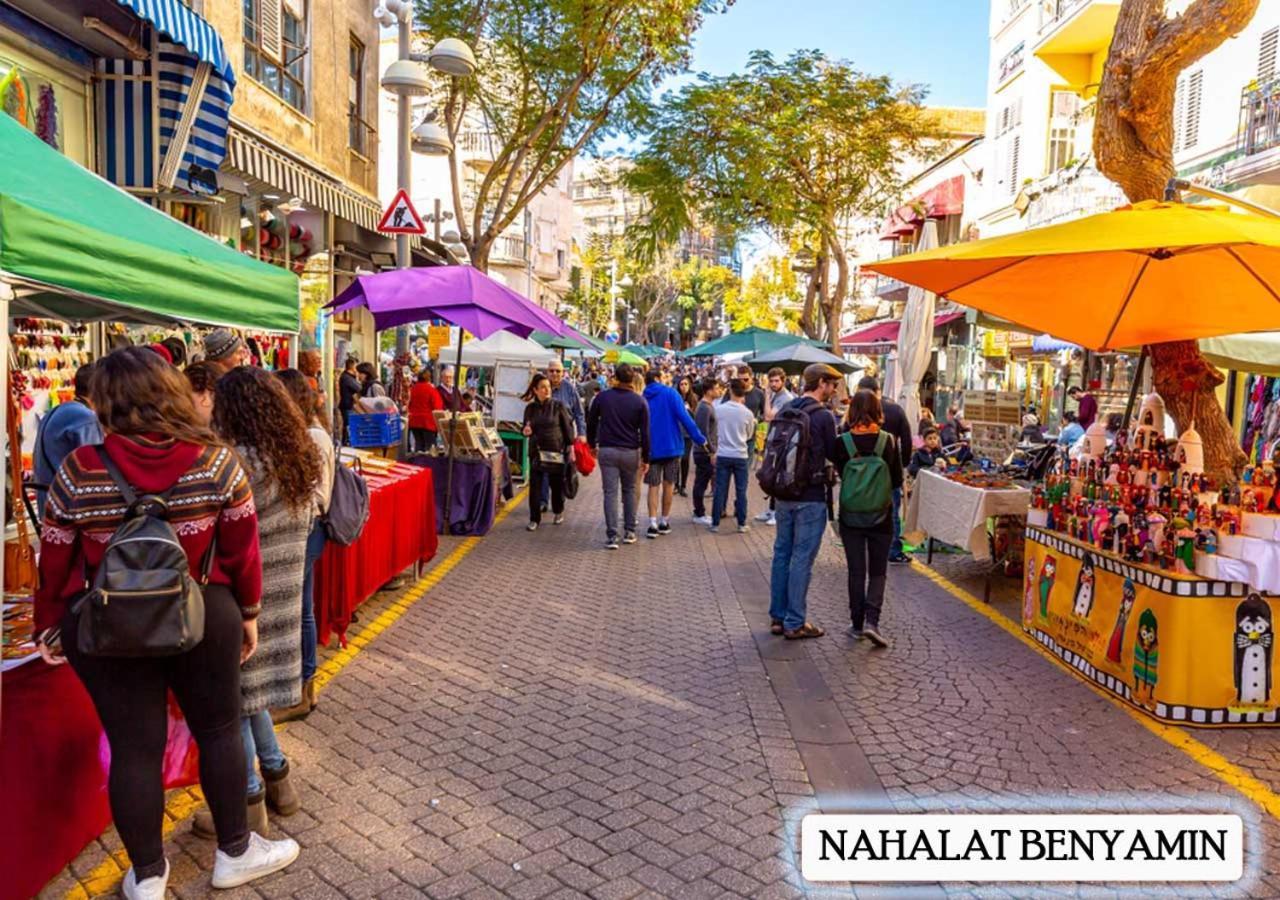 Tel-Aviv Center, Near The Beach, Terrace, 2 People Extérieur photo
